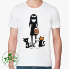 Мужская футболка органик