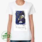 Женская футболка органик