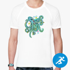 Мужская спортивная футболка