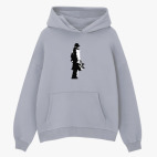 Толстовка худи оверсайз