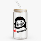 Банка с бамбуковой крышкой