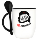 Кружка с ложкой