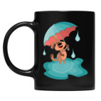 Кружка цветная UV-DTF