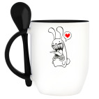 Кружка с ложкой