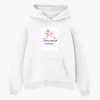 Толстовка худи оверсайз