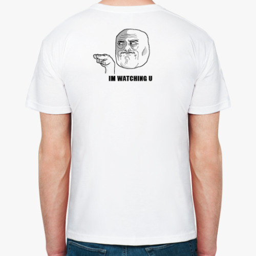 Футболка  im watching you