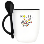 Кружка с ложкой