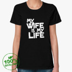 Женская футболка органик