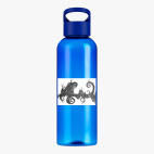 Прозрачная спортивная бутылка