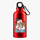 Металлическая бутылка 400 мл UV-DTF