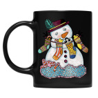 Кружка цветная UV-DTF