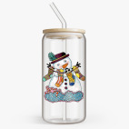 Банка с бамбуковой крышкой