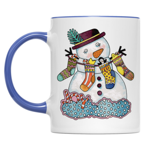 Кружка с принтом Happy New Year