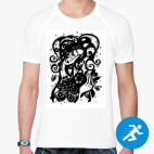 Мужская спортивная футболка