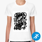 Женская спортивная футболка