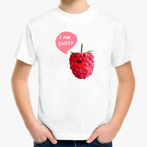 Детская футболка Малинка