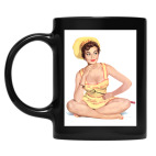 Кружка цветная UV-DTF