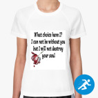 Женская спортивная футболка