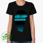 Женская футболка органик