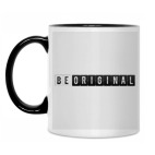 Кружка двухцветная