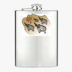 Фляжка стальная