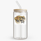 Банка с бамбуковой крышкой