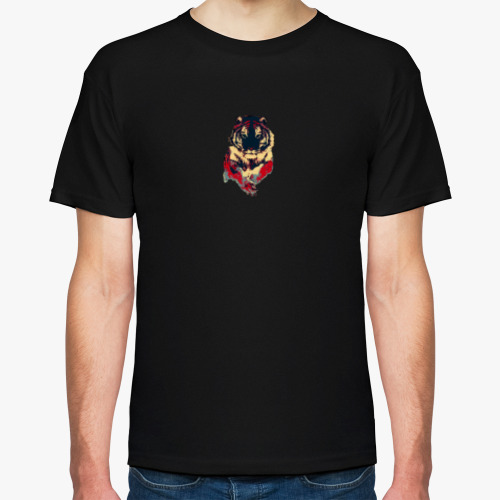 Футболка с принтом тигр