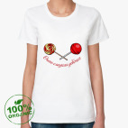 Женская футболка органик