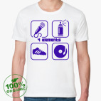 Мужская футболка органик