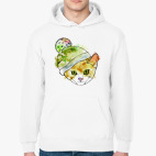 Кот в шапке