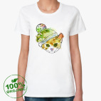 Женская футболка органик