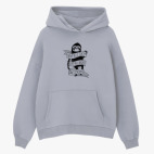 Толстовка худи оверсайз