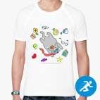 Мужская спортивная футболка