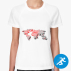 Женская спортивная футболка