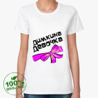 Женская футболка органик