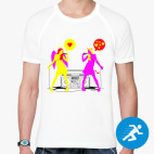 Мужская спортивная футболка