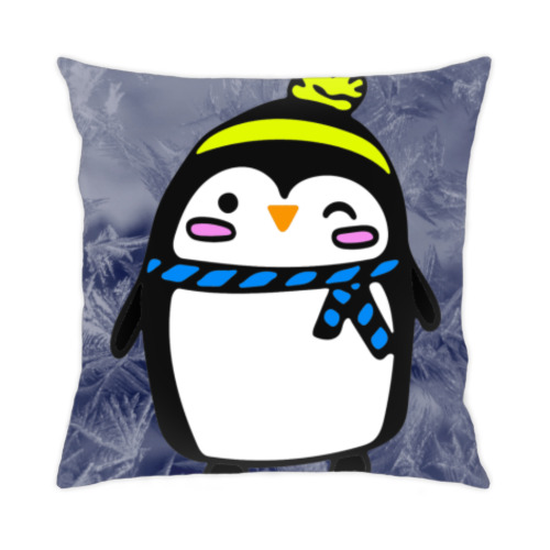 Подушка Веселый пингвин!
