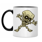 Кружка двухцветная