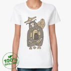 Женская футболка органик