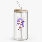 Банка с бамбуковой крышкой