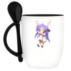 Кружка с ложкой