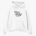 Толстовка худи оверсайз