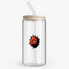 Банка с бамбуковой крышкой