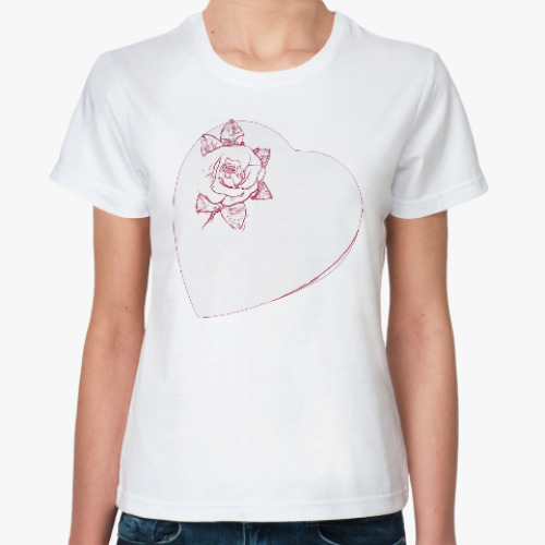 Классическая футболка Heart&Rose