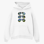 Толстовка худи оверсайз