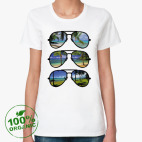 Женская футболка органик