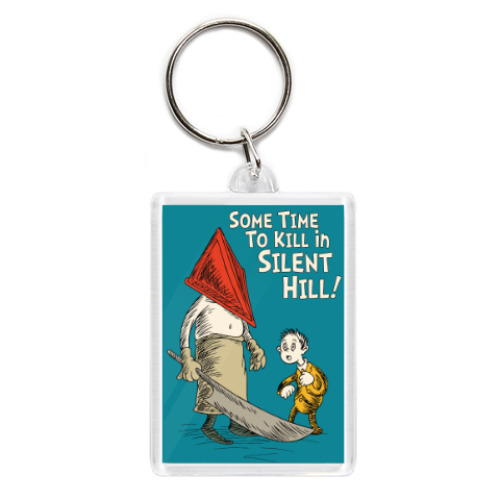 Брелок с принтом Silent Hill Pyramid Head