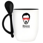 Кружка с ложкой