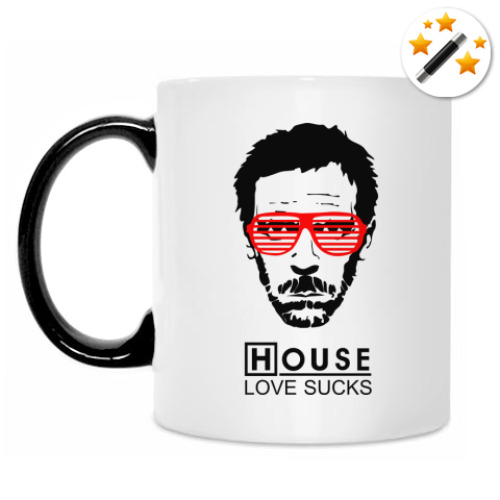 Кружка-хамелеон Хаус