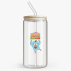 Банка с бамбуковой крышкой